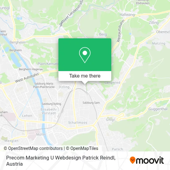 Precom Marketing U Webdesign Patrick Reindl map