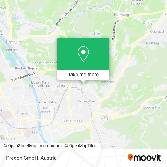 Precon GmbH map