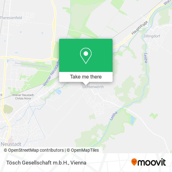 Tösch Gesellschaft m.b.H. map