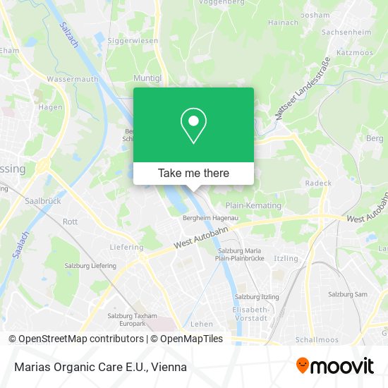 Marias Organic Care E.U. map