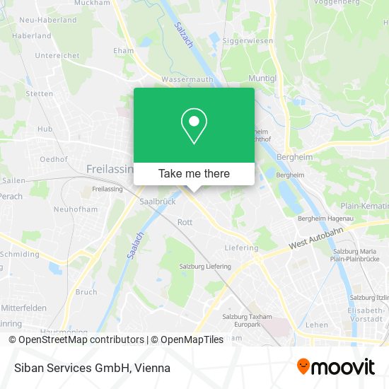 Siban Services GmbH map