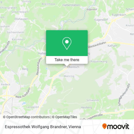 Espressothek Wolfgang Brandner map