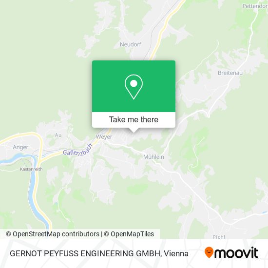 GERNOT PEYFUSS ENGINEERING GMBH map
