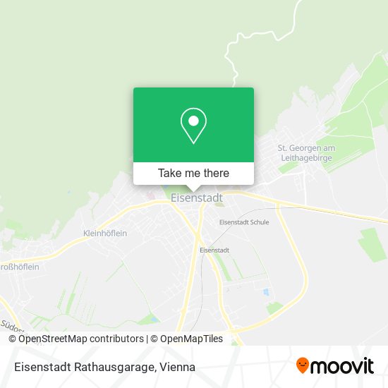 Eisenstadt Rathausgarage map