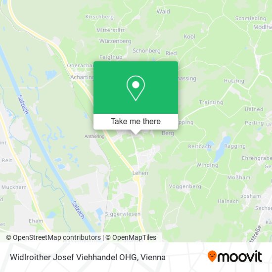 Widlroither Josef Viehhandel OHG map