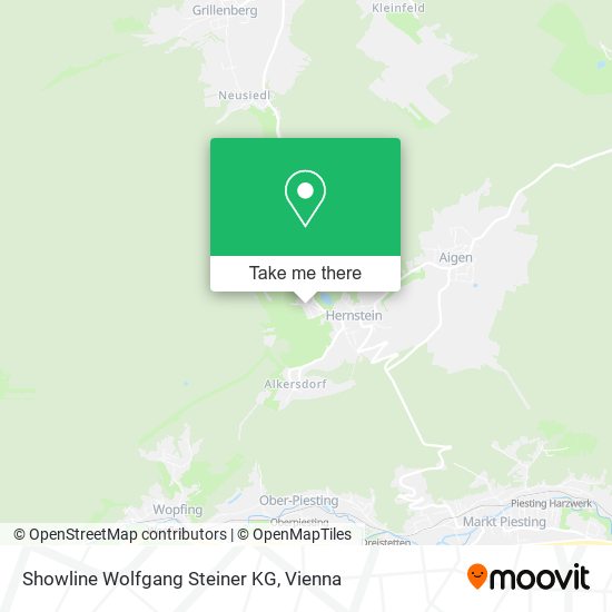 Showline Wolfgang Steiner KG map