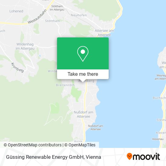 Güssing Renewable Energy GmbH map