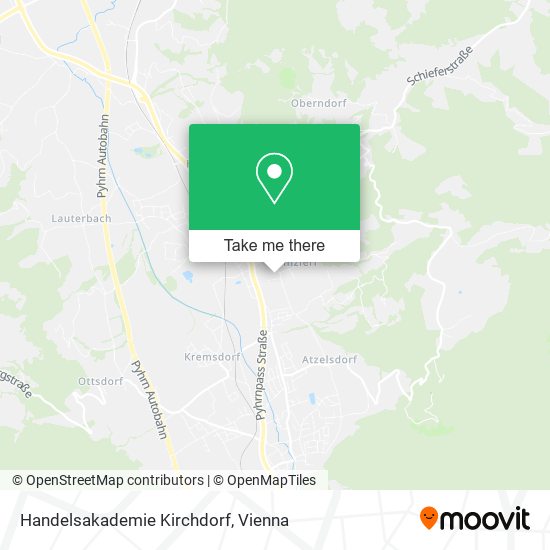 Handelsakademie Kirchdorf map