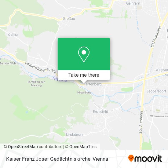 Kaiser Franz Josef Gedächtniskirche map