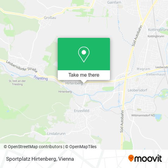 Sportplatz Hirtenberg map