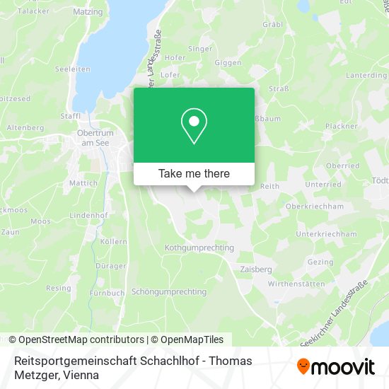 Reitsportgemeinschaft Schachlhof - Thomas Metzger map