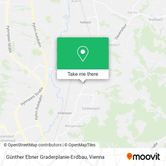 Günther Ebner Graderplanie-Erdbau map