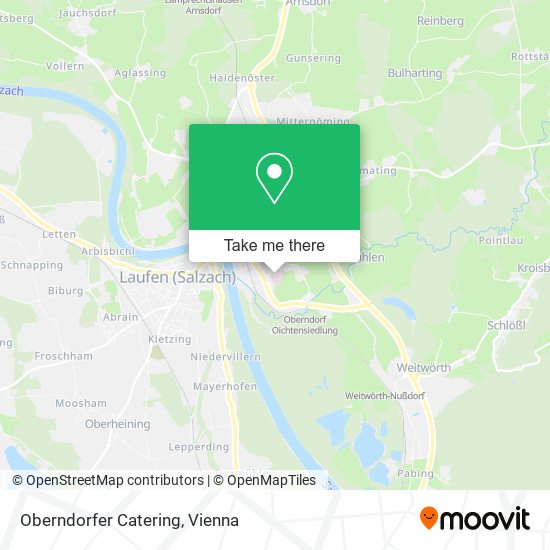 Oberndorfer Catering map