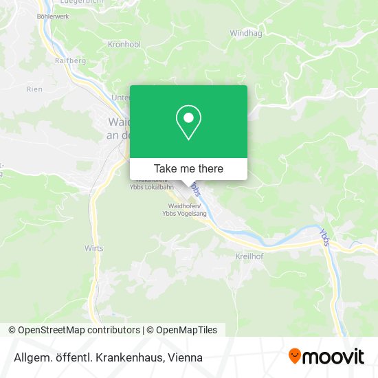 Allgem. öffentl. Krankenhaus map