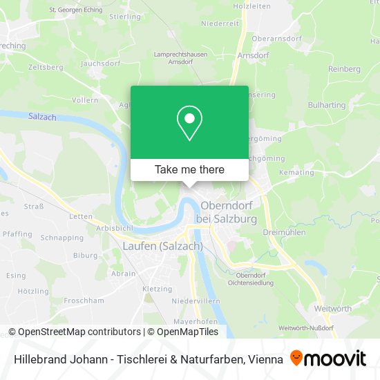 Hillebrand Johann - Tischlerei & Naturfarben map