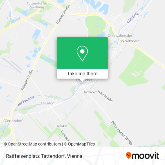 Raiffeisenplatz Tattendorf map