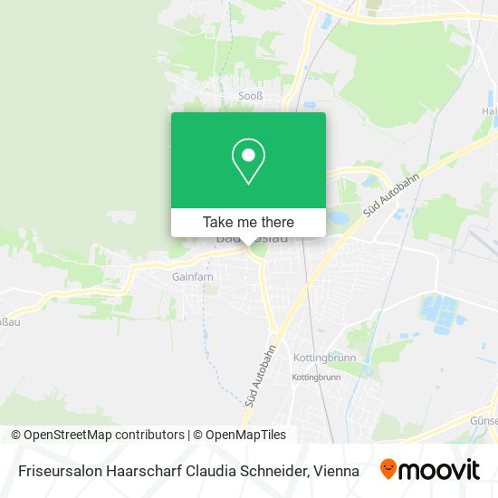 Friseursalon Haarscharf Claudia Schneider map