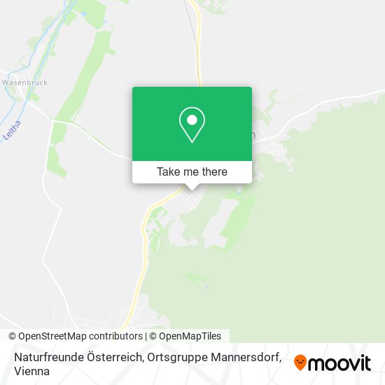 Naturfreunde Österreich, Ortsgruppe Mannersdorf map