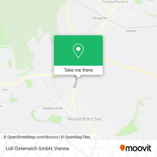 Lidl Österreich GmbH map