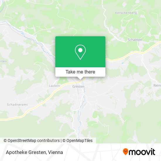 Apotheke Gresten map