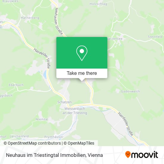 Neuhaus im Triestingtal Immobilien map