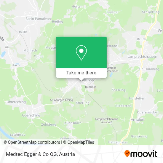 Medtec Egger & Co OG map