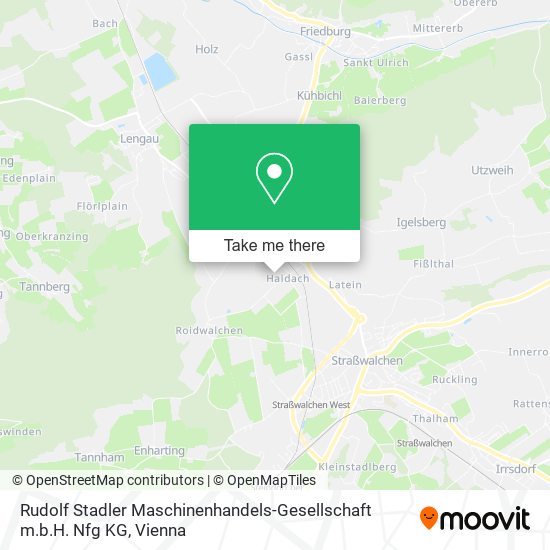 Rudolf Stadler Maschinenhandels-Gesellschaft m.b.H. Nfg KG map