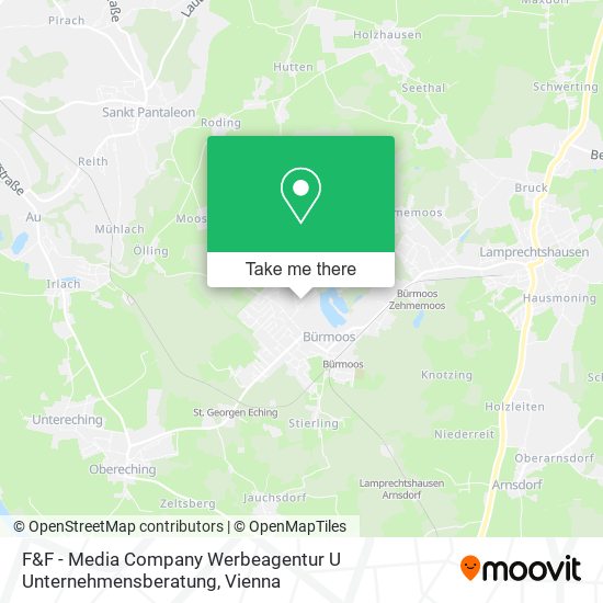 F&F - Media Company Werbeagentur U Unternehmensberatung map