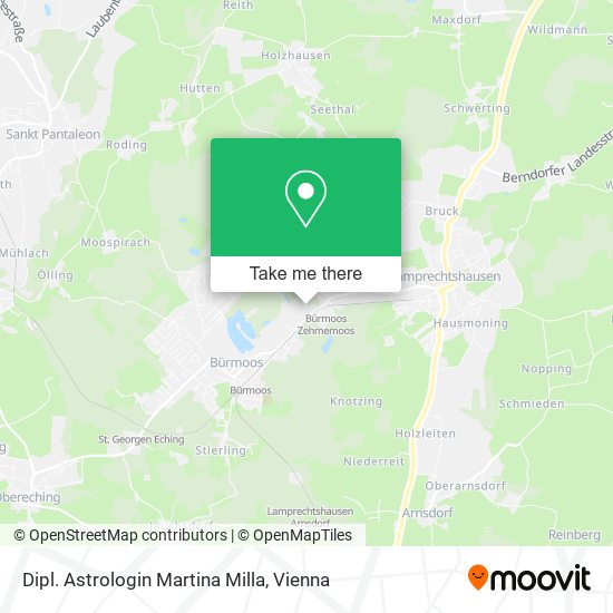 Dipl. Astrologin Martina Milla map