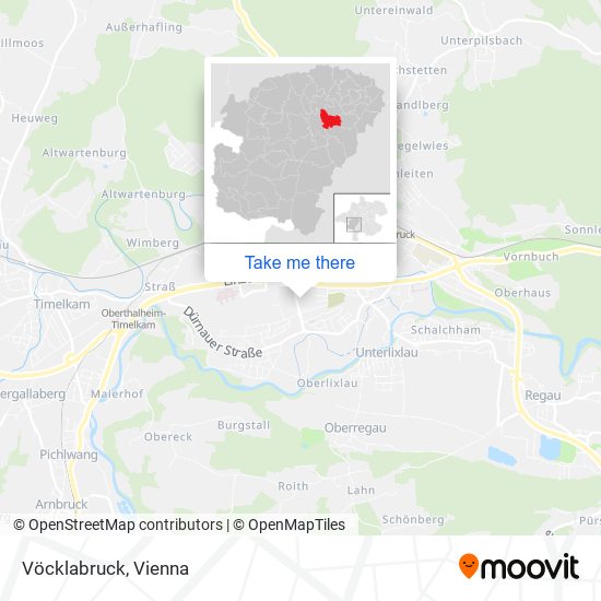 Vöcklabruck map