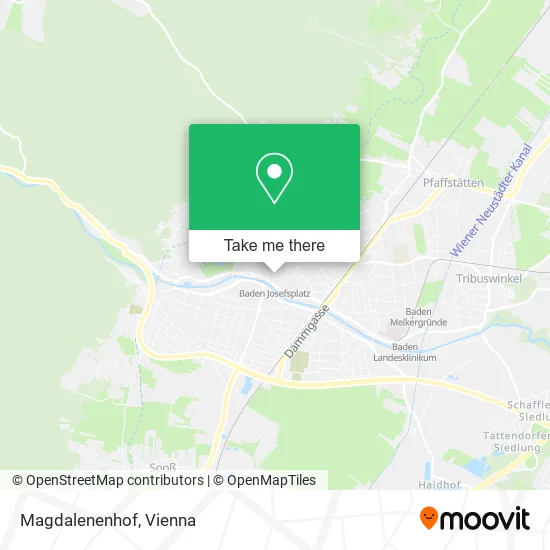 Magdalenenhof map