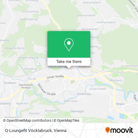 Q-Loungefit Vöcklabruck map