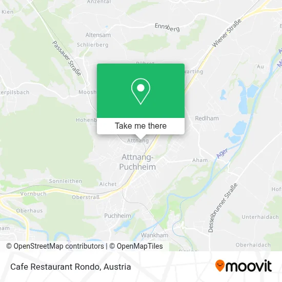 Cafe Restaurant Rondo map