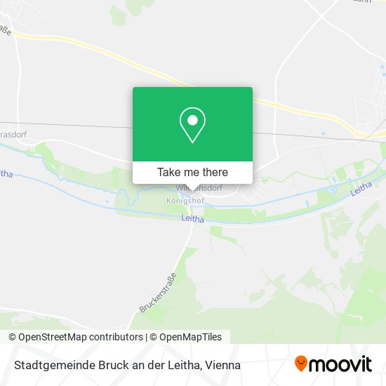 Stadtgemeinde Bruck an der Leitha map
