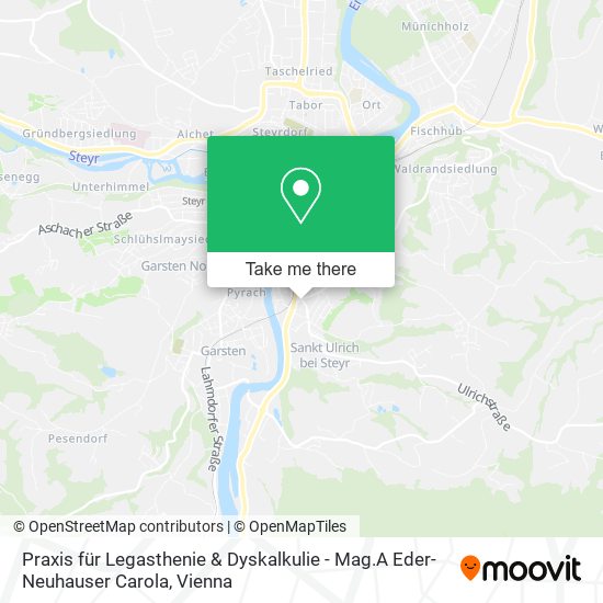 Praxis für Legasthenie & Dyskalkulie - Mag.A Eder-Neuhauser Carola map