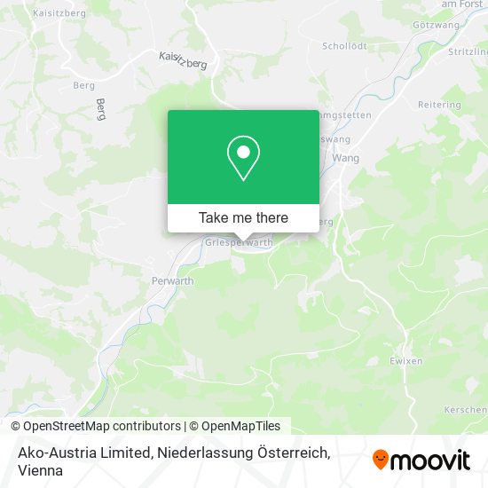 Ako-Austria Limited, Niederlassung Österreich map