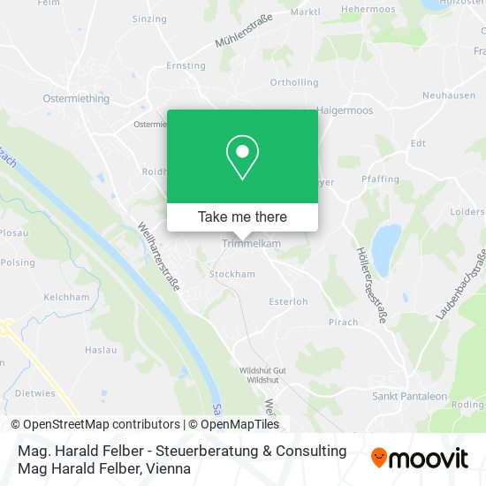 Mag. Harald Felber - Steuerberatung & Consulting Mag Harald Felber map