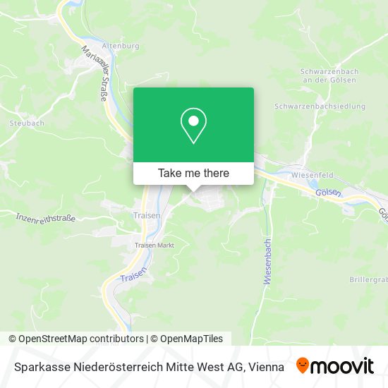 Sparkasse Niederösterreich Mitte West AG map