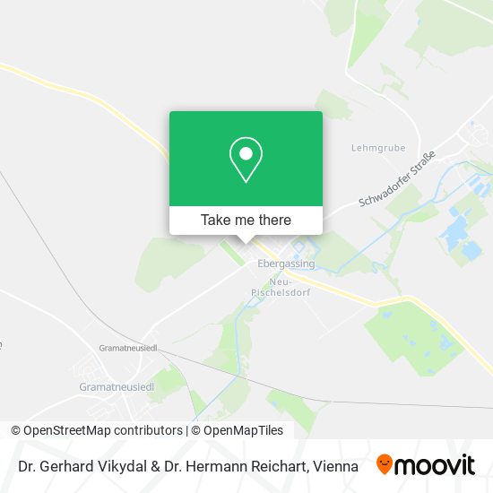 Dr. Gerhard Vikydal & Dr. Hermann Reichart map