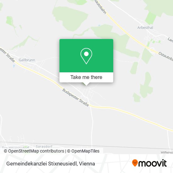 Gemeindekanzlei Stixneusiedl map