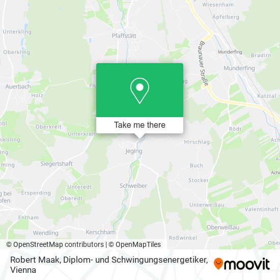 Robert Maak, Diplom- und Schwingungsenergetiker map