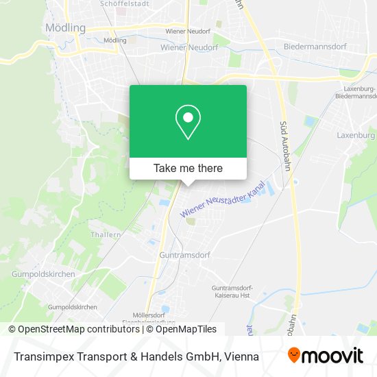 Transimpex Transport & Handels GmbH map