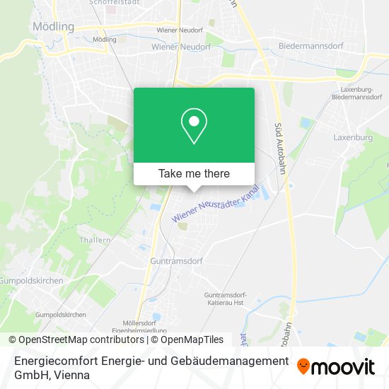 Energiecomfort Energie- und Gebäudemanagement GmbH map