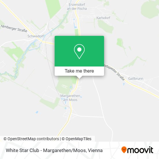 White Star Club - Margarethen / Moos map