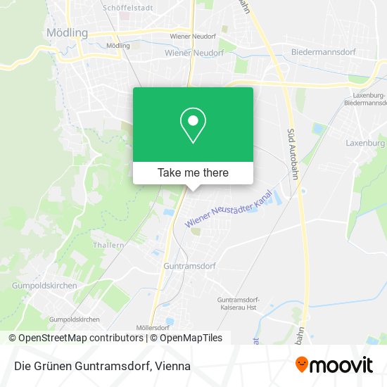 Die Grünen Guntramsdorf map
