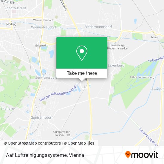 Aaf Luftreinigungssysteme map