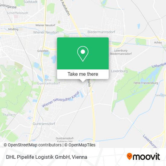 DHL Pipelife Logistik GmbH map