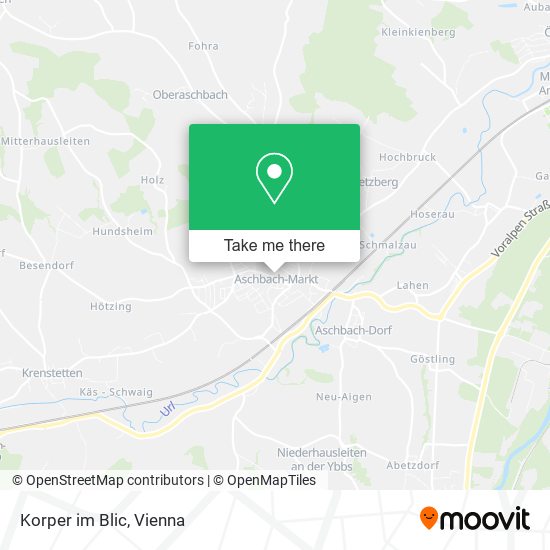 Korper im Blic map