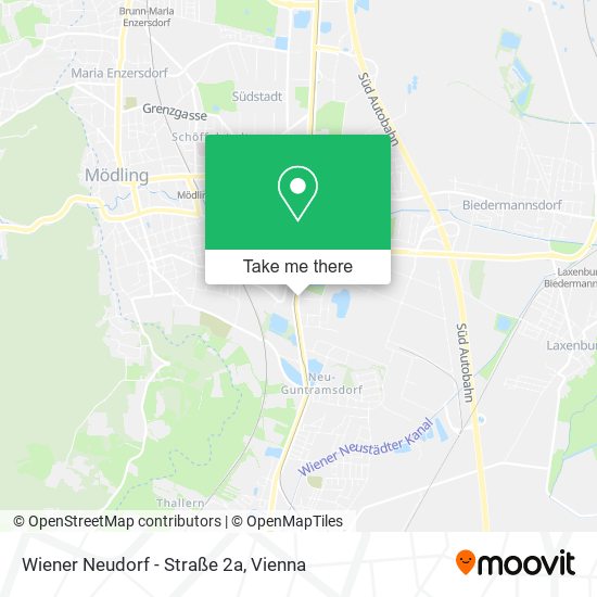 Wiener Neudorf - Straße 2a map