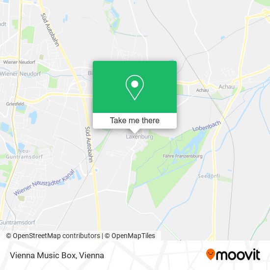 Vienna Music Box map